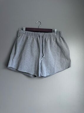 Aeropostale Gray Athletic Lounge Cotton Shorts Size Medium